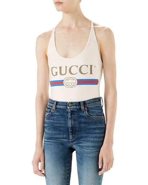 gucci underwear fake|Gucci logo bodysuit.